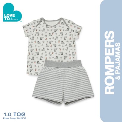Love To Dream™ Kids Short Sleeve Pyjama Set Bunny